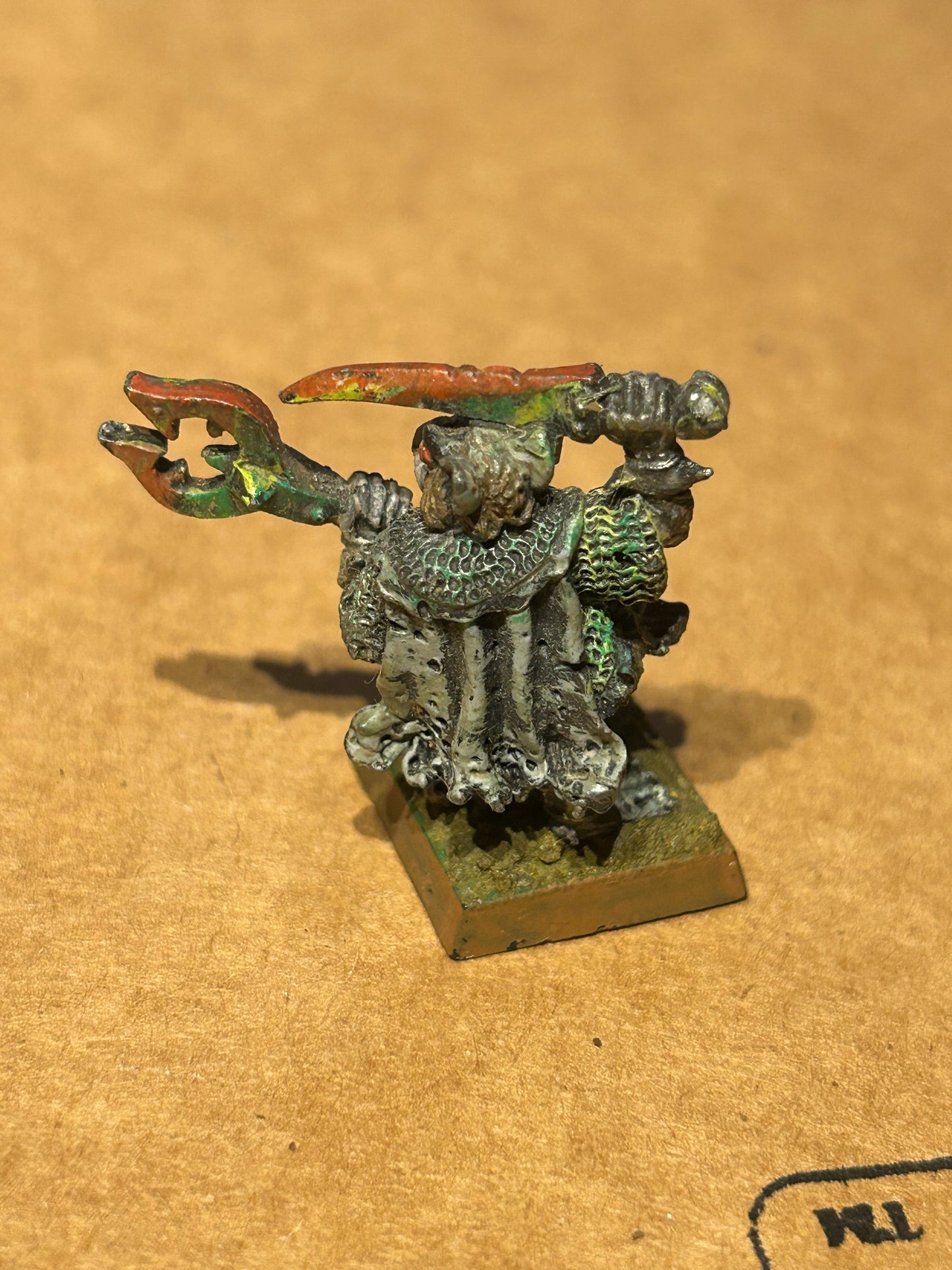 Citadel Warhammer 80s C47 Skaven Throt the Unclean Champion