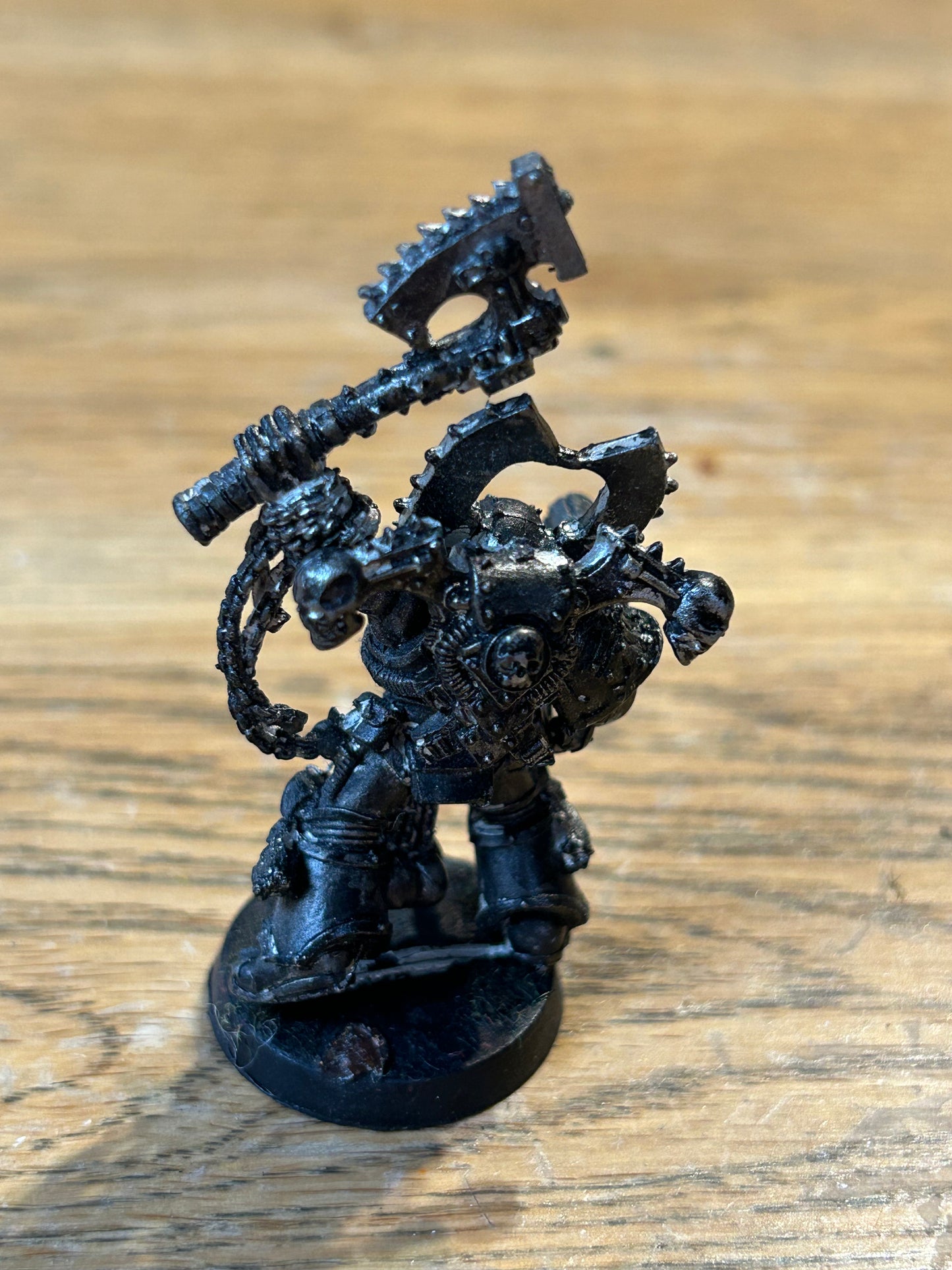 40K - Kharn, the Betrayer Chaos Space Marine WORLD EATER Khorne - METAL