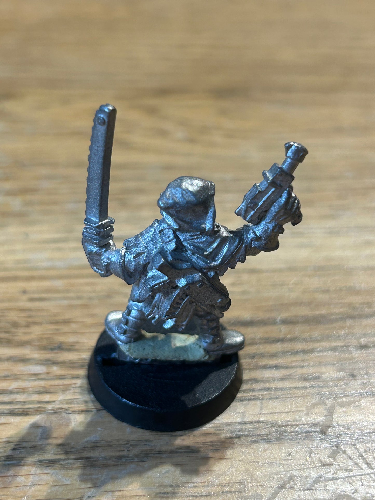 Necromunda House Cawdor Leader Autopistol Chainsword Gang 90s Metal Citadel