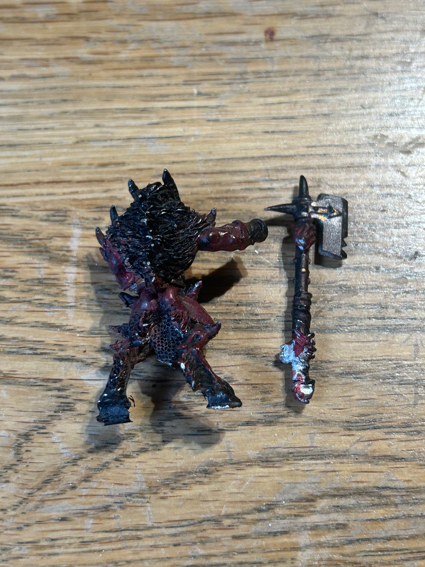Warhammer 40k, Chaos Bloodletter Daemon, Khorne , Metal (no tab)