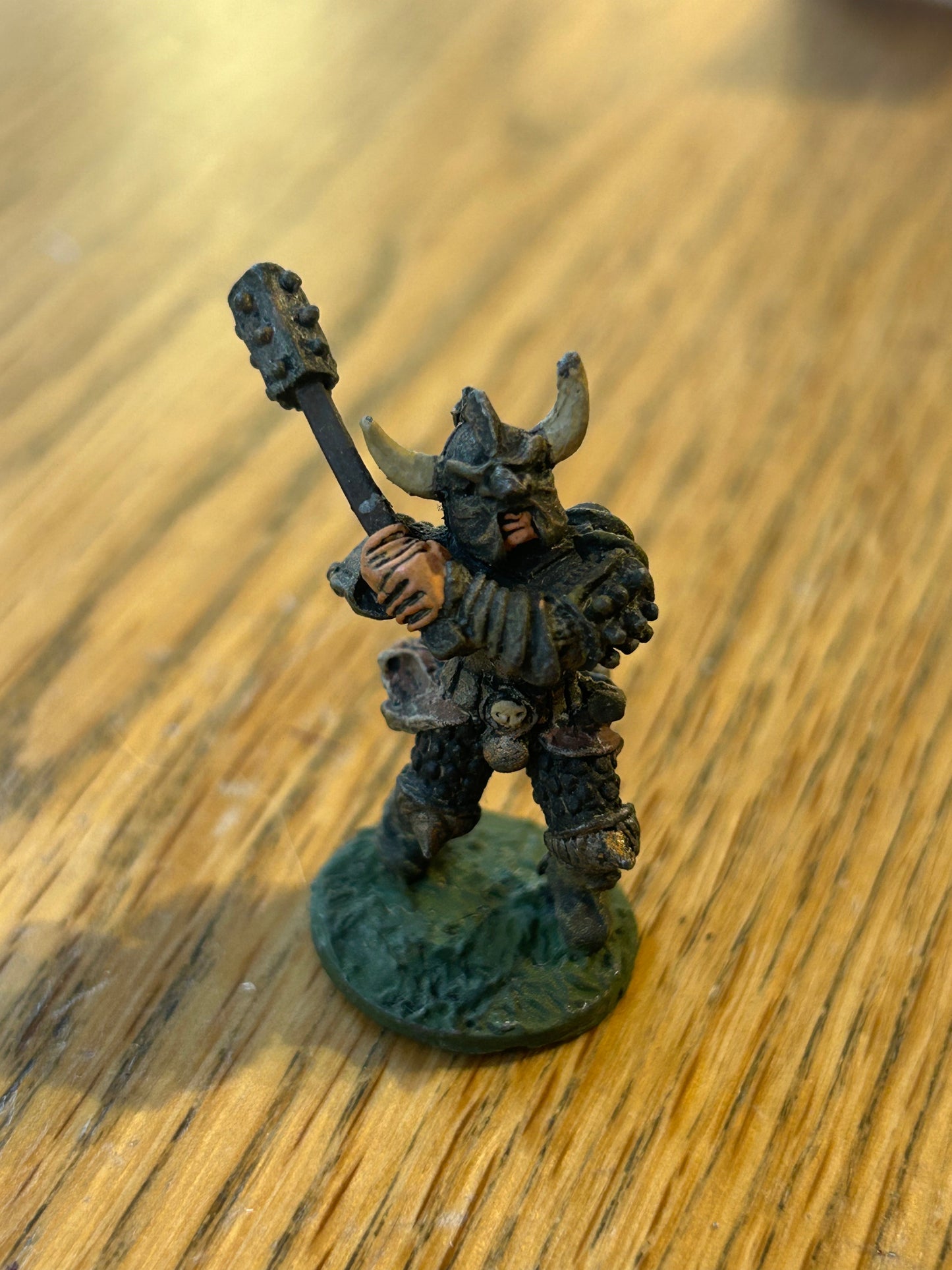 Warhammer fantasy Citadel CP1 Bryan Ansell's Chaos Marauders Cormanti Khorne Metal