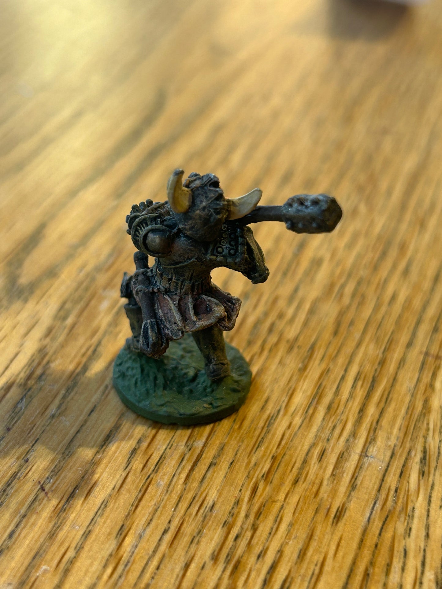 Warhammer fantasy Citadel CP1 Bryan Ansell's Chaos Marauders Cormanti Khorne Metal