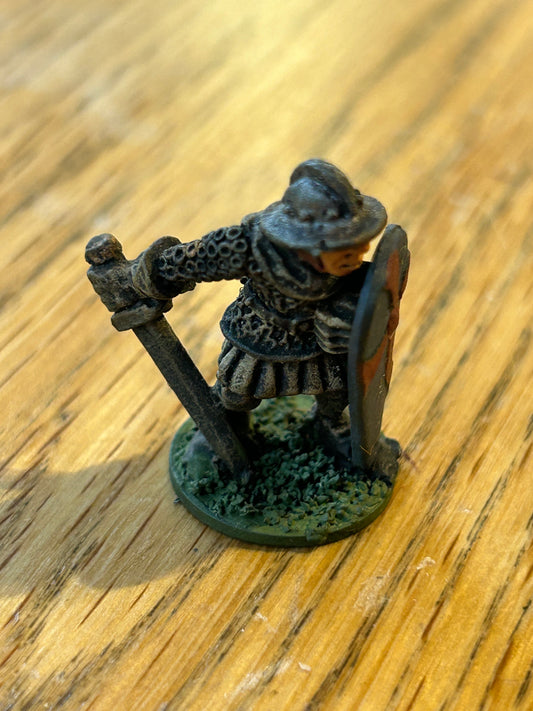 Metal Talisman soldier Warhammer fantasy empire Games Workshop (no tab)