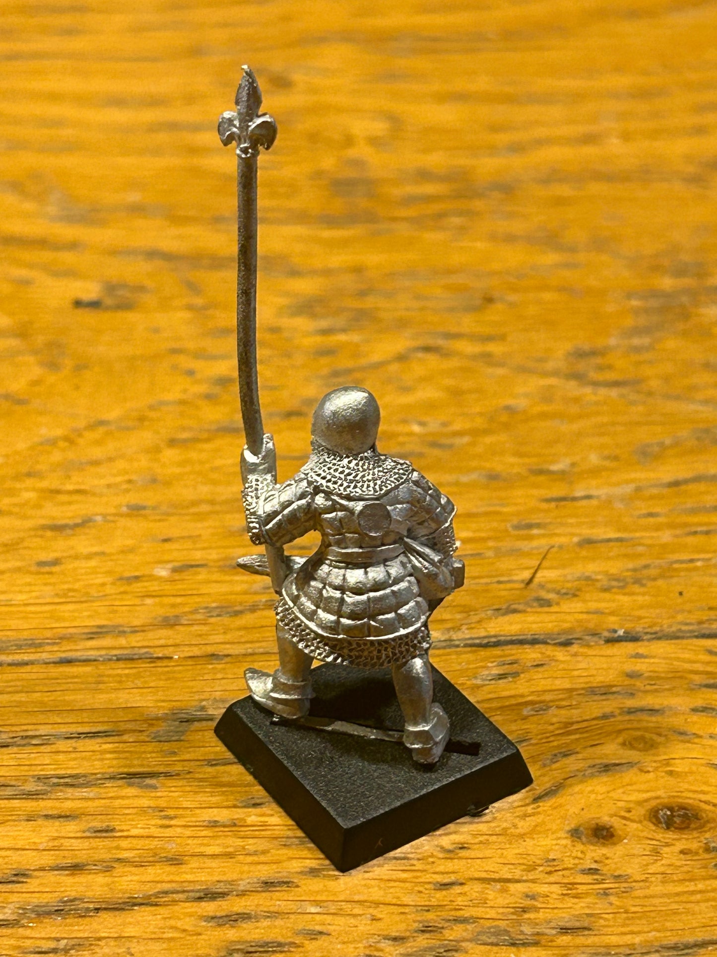 Warhammer fantasy bretonnian men at arms standard bearer