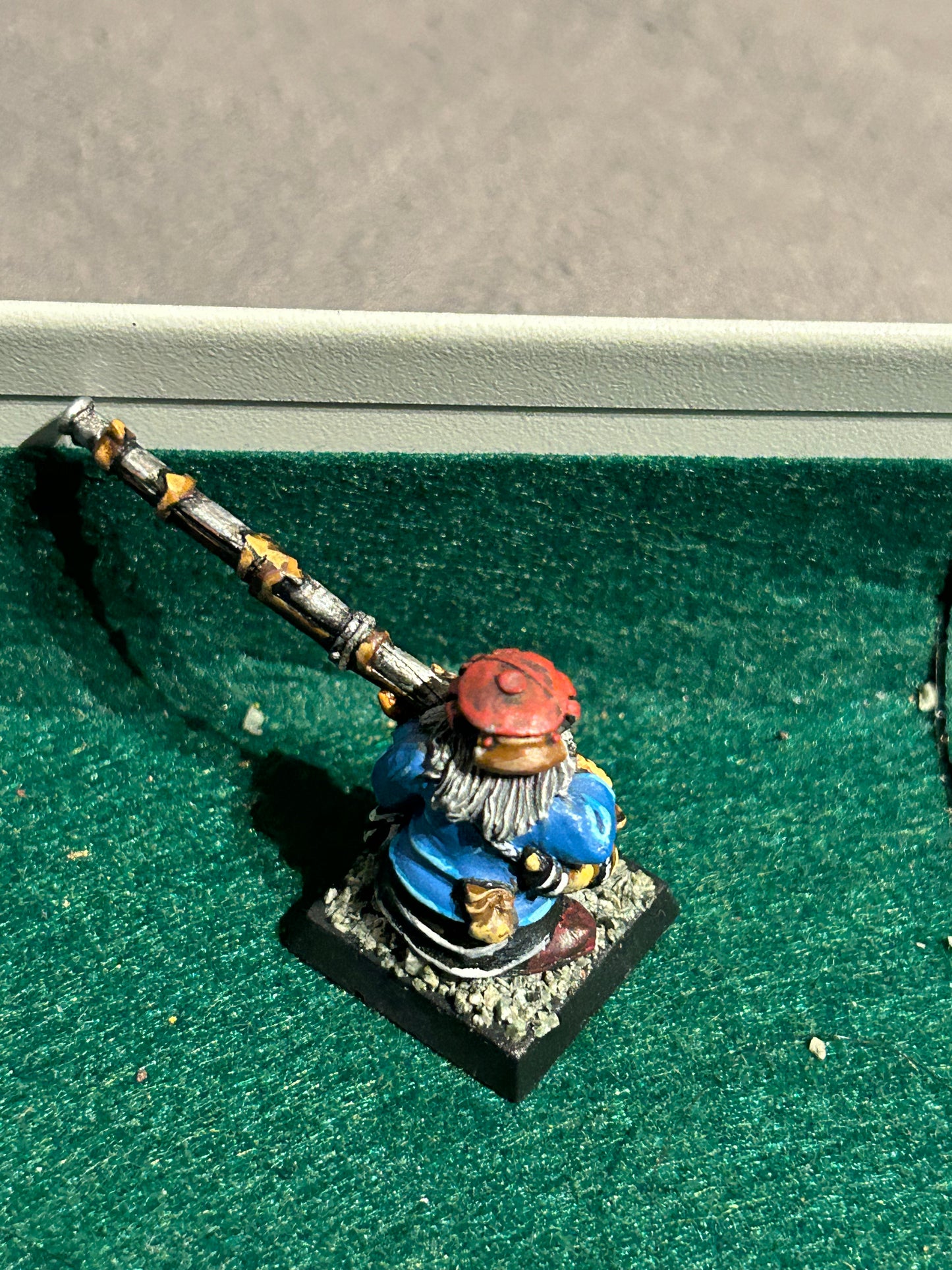 Warhammer Fantasy Dwarves converted Marauder Dwarf Thunderer
