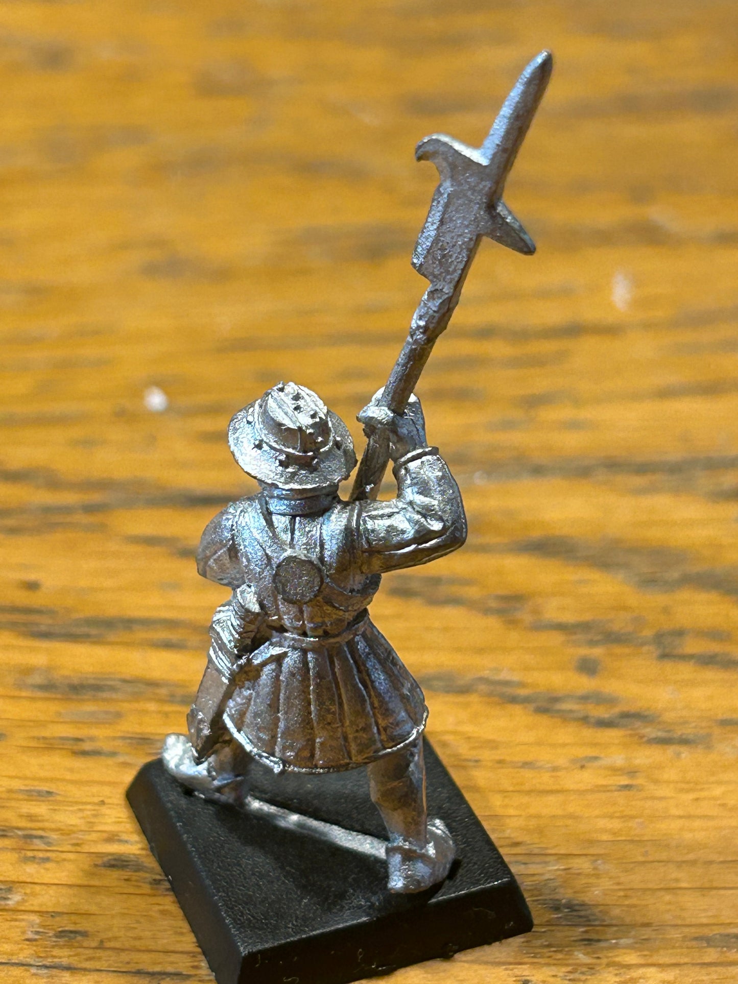 Bretonnian man at arms halberdier metal warhammer fantasy (3 available)