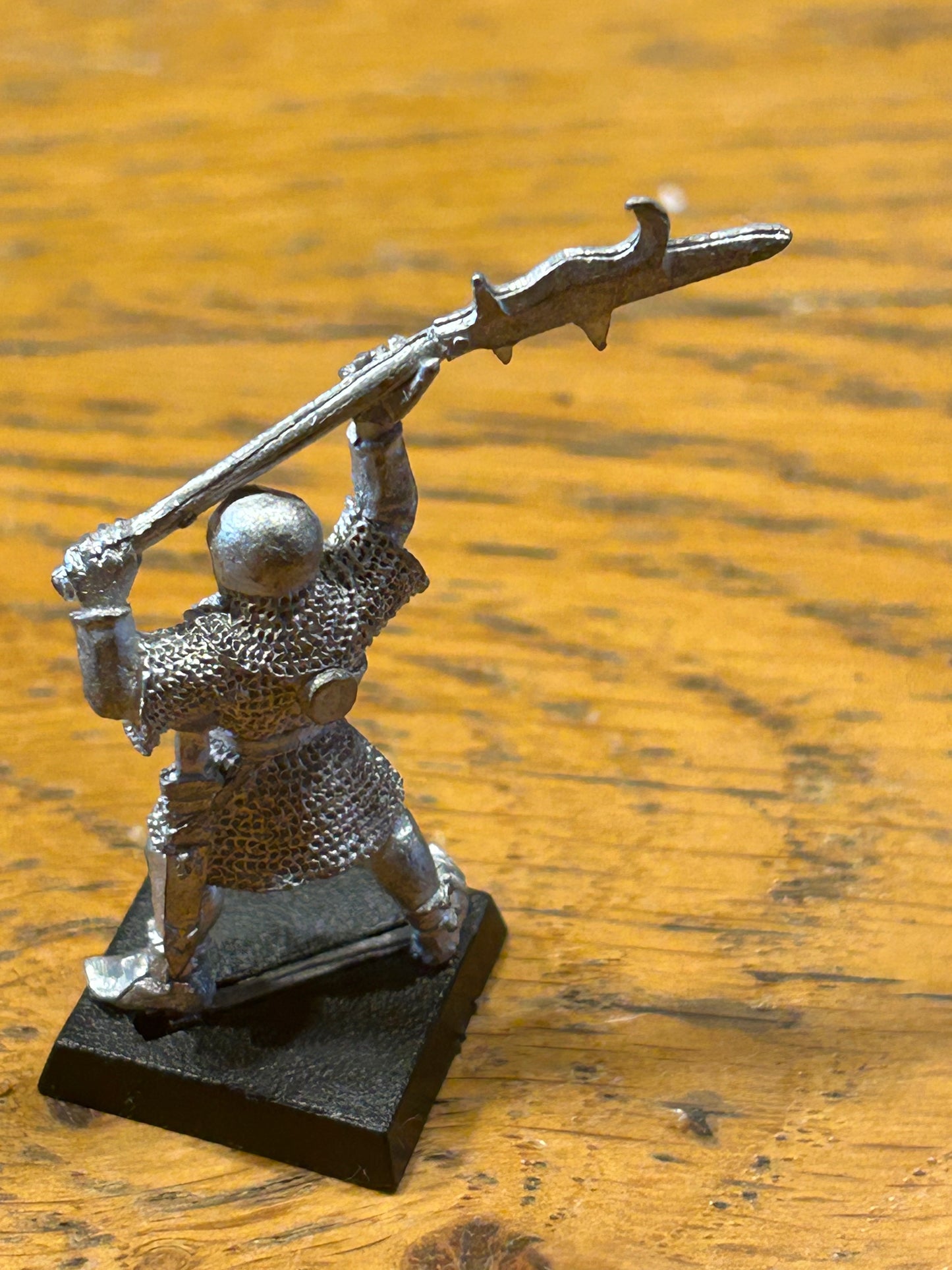 Bretonnian man at arms halberdier metal warhammer fantasy (3 available)