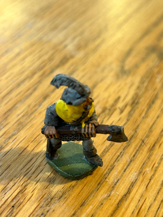 Warhammer Citadel F2 Fighter Jan Oakheart Bretonnian Empire Metal OOP (no tab)