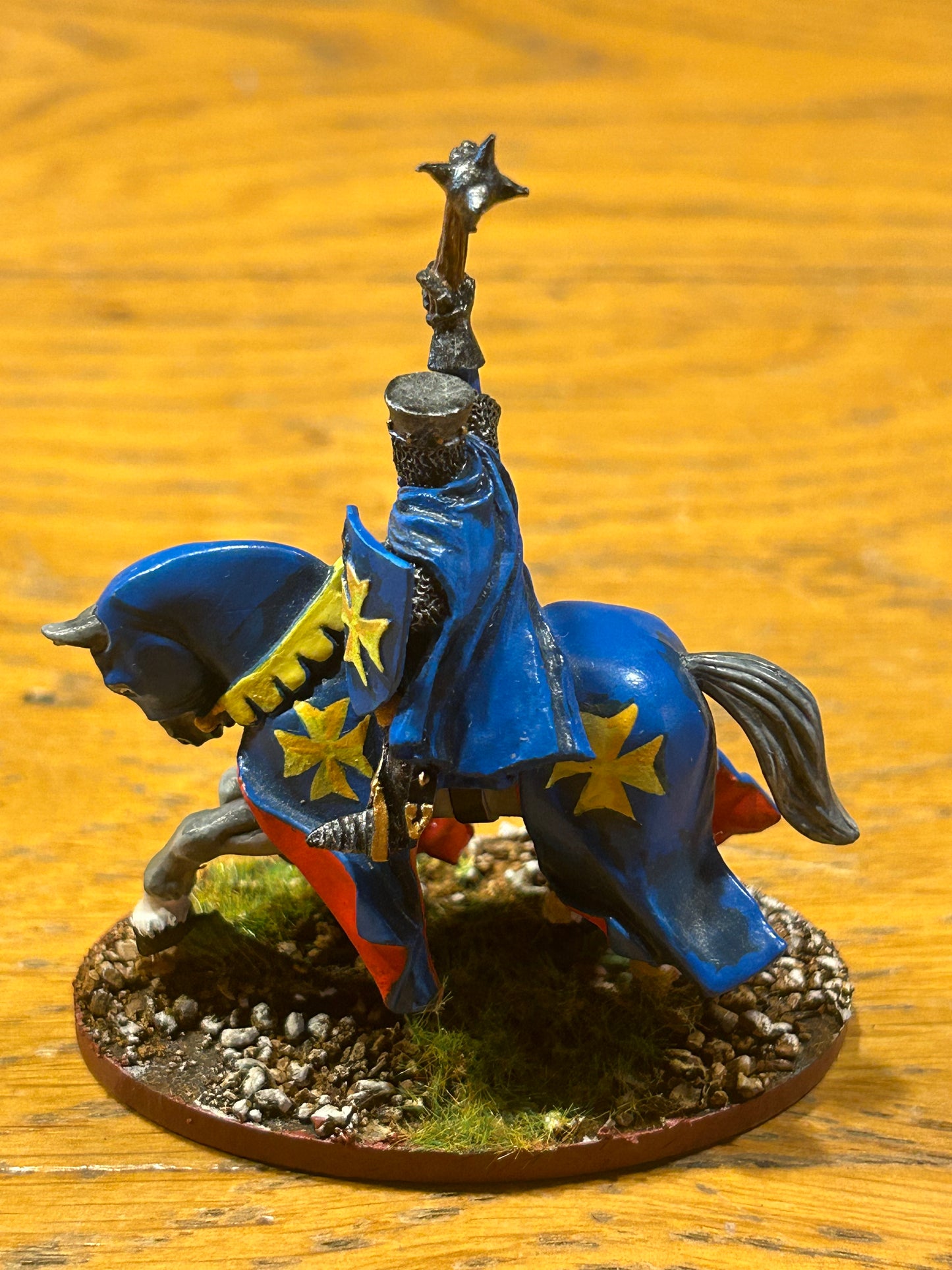 Warhammer Baron Odo D'outremer Bretonnia Questing Knight Metal