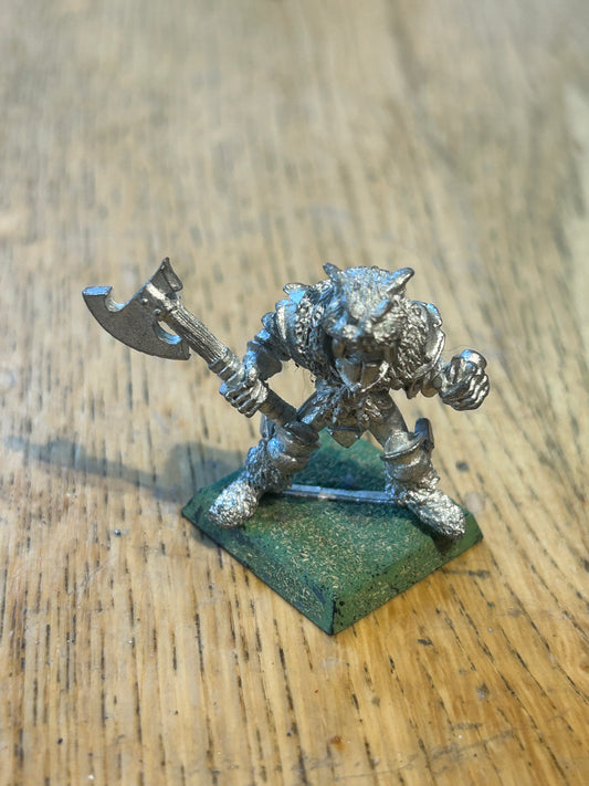 GW Warhammer fantasy Citadel metal 80s Chaos Warrior Ulfhdhnar the Destroyer warriors of chaos