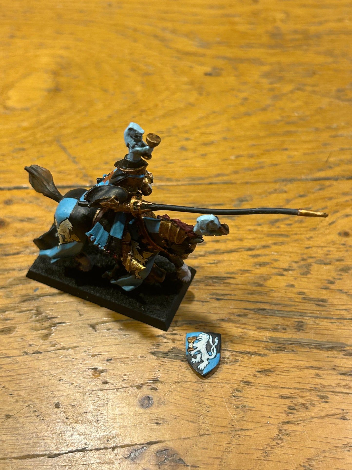 Warhammer Fantasy BRETONNIAN GRAIL KNIGHT metal 5th edition