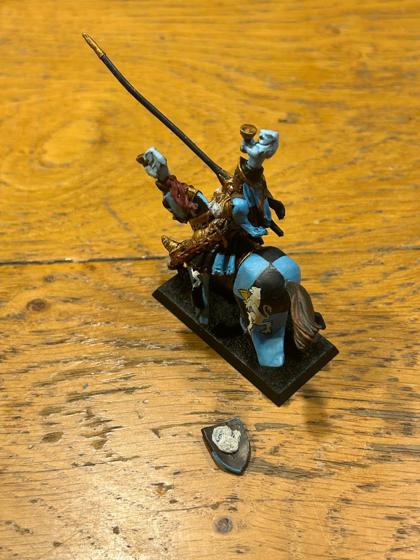 Warhammer Fantasy BRETONNIAN GRAIL KNIGHT metal 5th edition