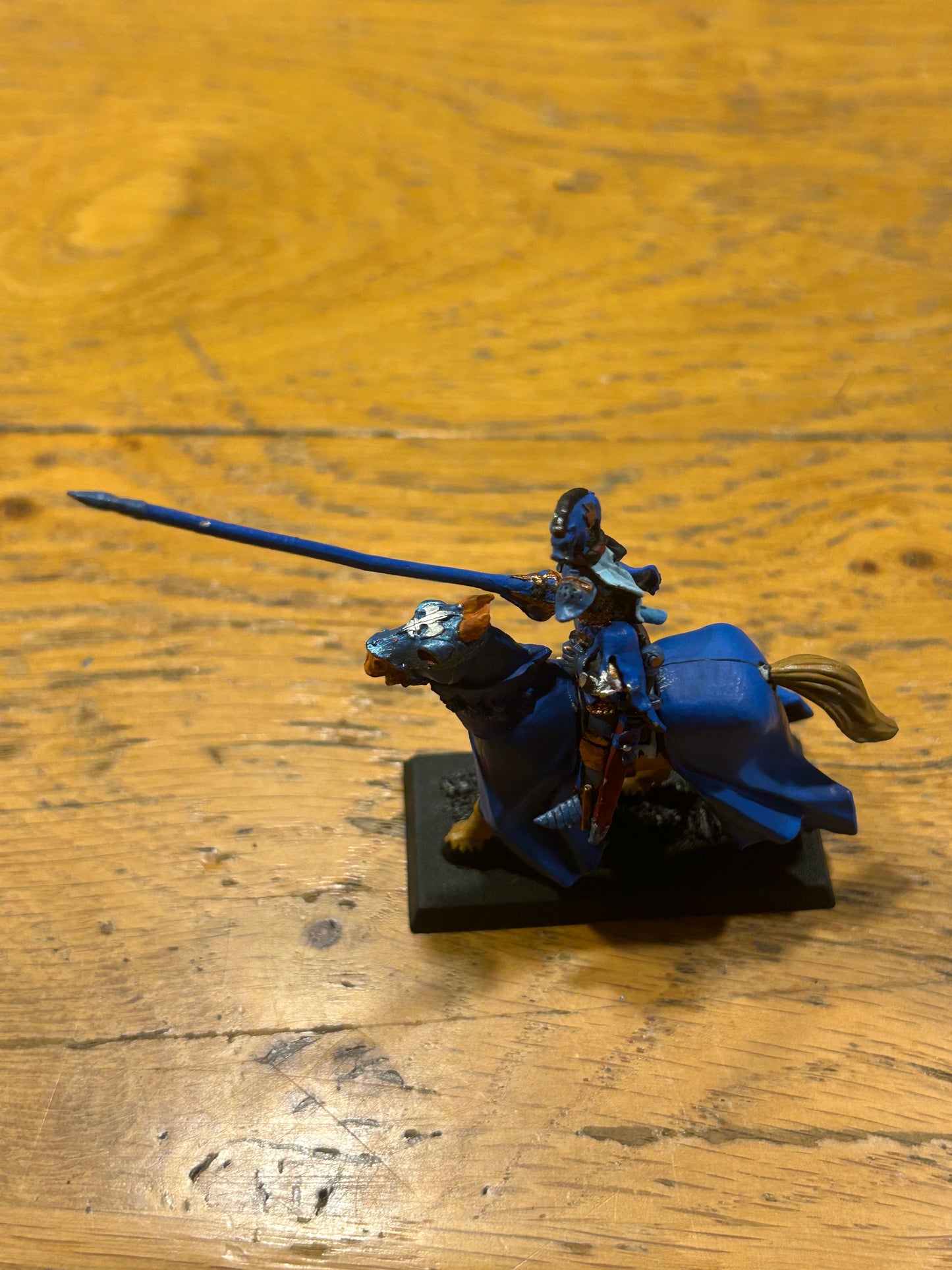 Warhammer Bretonnian Questing Knight - Citadel Very Rare OOP - Metal 5th Edition