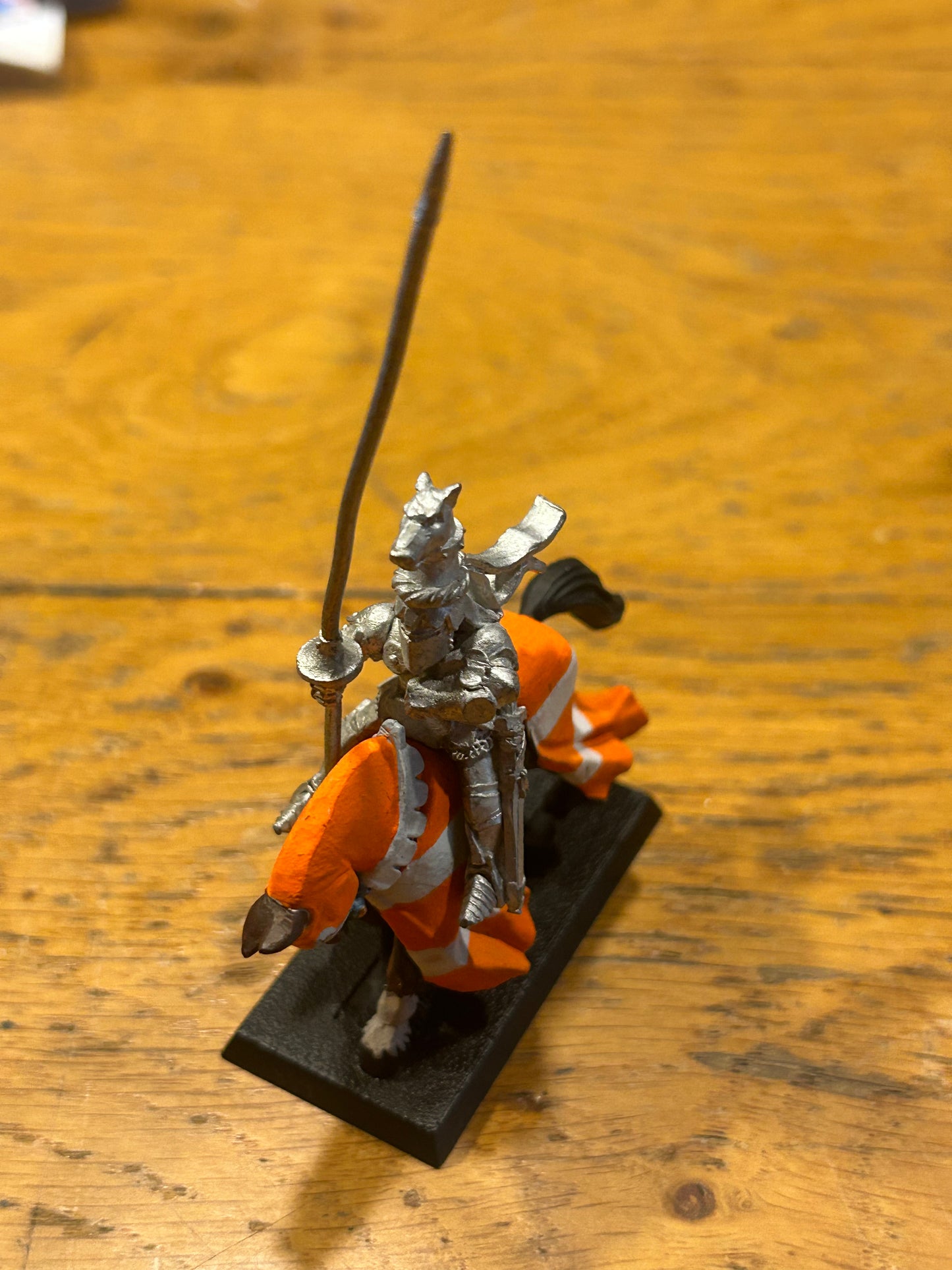 Warhammer Bretonnian Knight of the realm  - Citadel Very Rare OOP - Metal 5th Edition