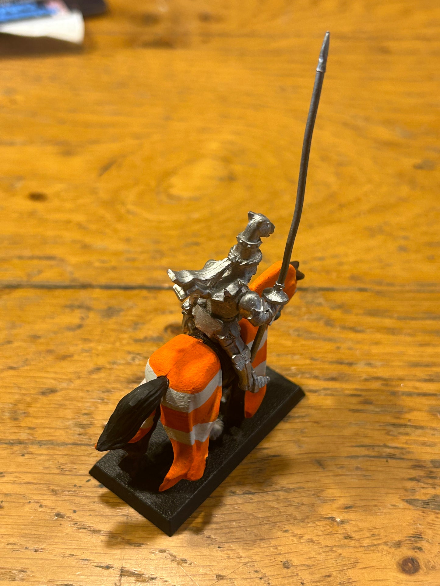 Warhammer Bretonnian Knight of the realm  - Citadel Very Rare OOP - Metal 5th Edition