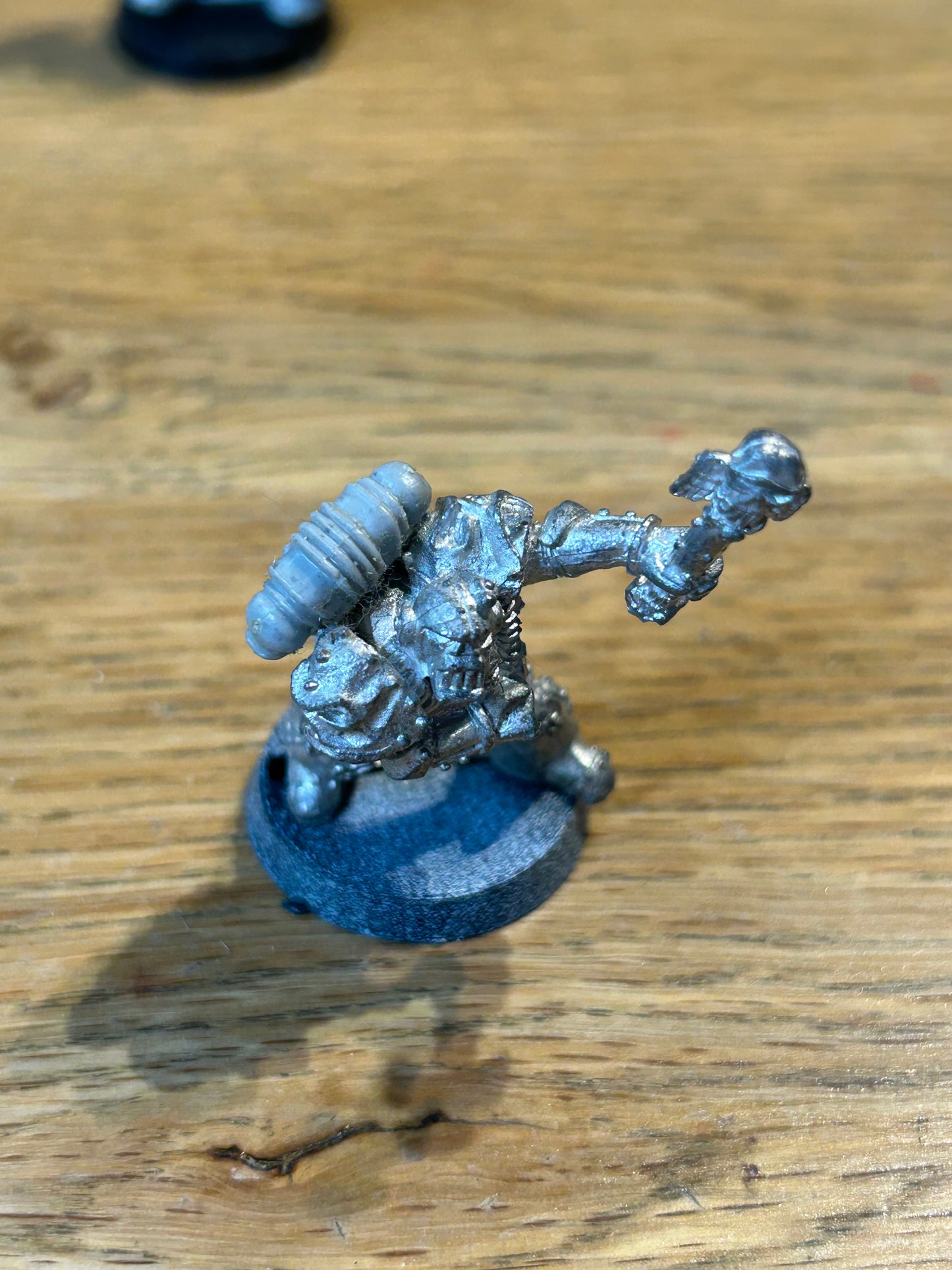 WH40K 1988 Metal Rogue Trader 4106 Space Marine Chaplain With Crozius Arcanum