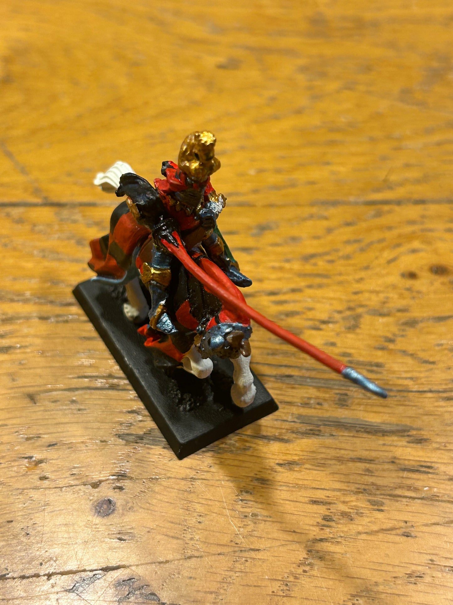 Warhammer Bretonnian Questing Knight - Citadel Rare OOP - Metal 5th Edition
