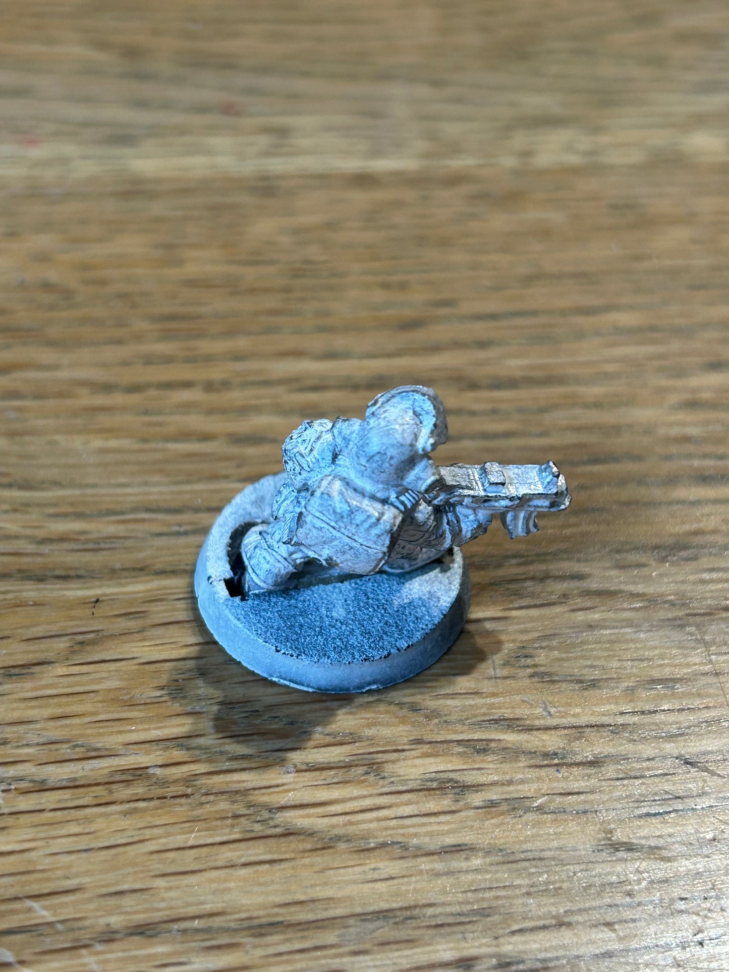 Citadel Warhammer 80s 40K Iron Claw Squat with bolt gun