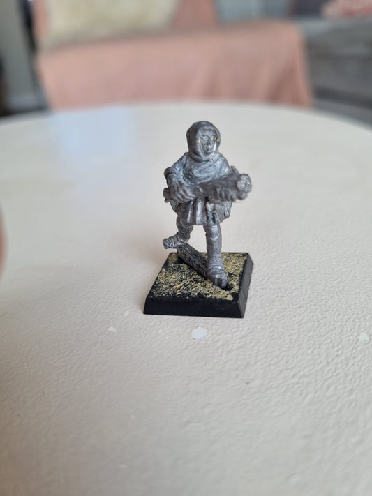 Vintage Warhammer C46 Villager Townsfolk 'Peasant Militiaman' Metal