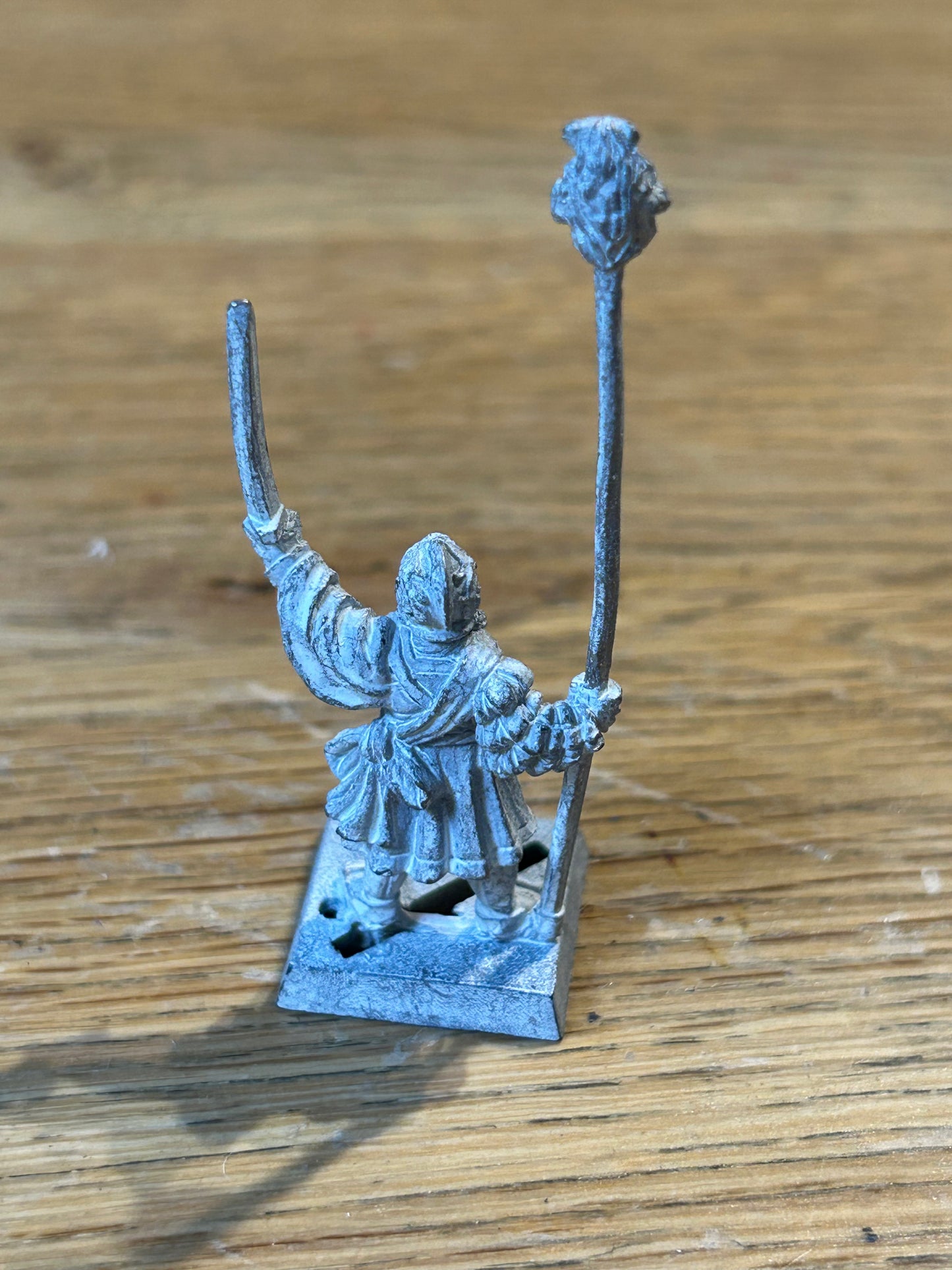 Warhammer Fantasy Old World Empire State Troopers standard bearer metal