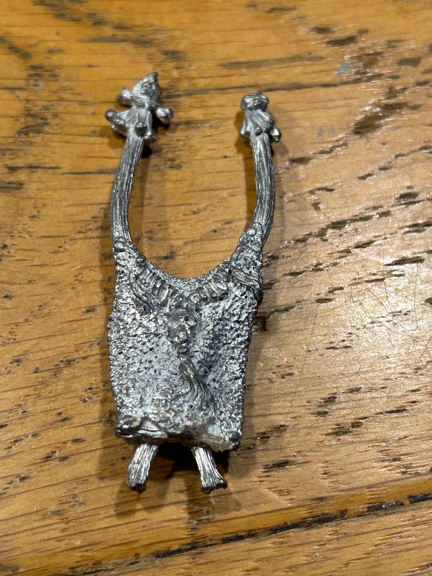 Vintage Orcs & Goblins WAR WYVERN BACKREST Banner Trophy metal Oldhammer