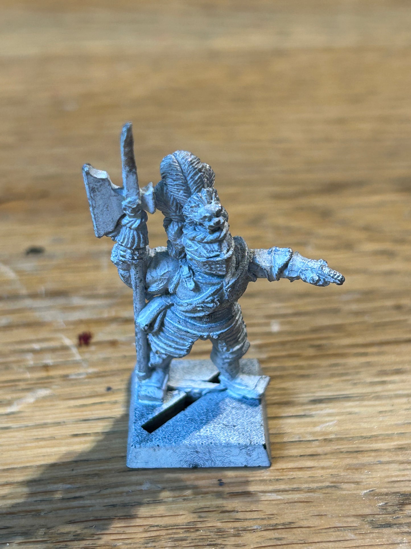 Warhammer Fantasy Old World Empire Hero Captain with halberd