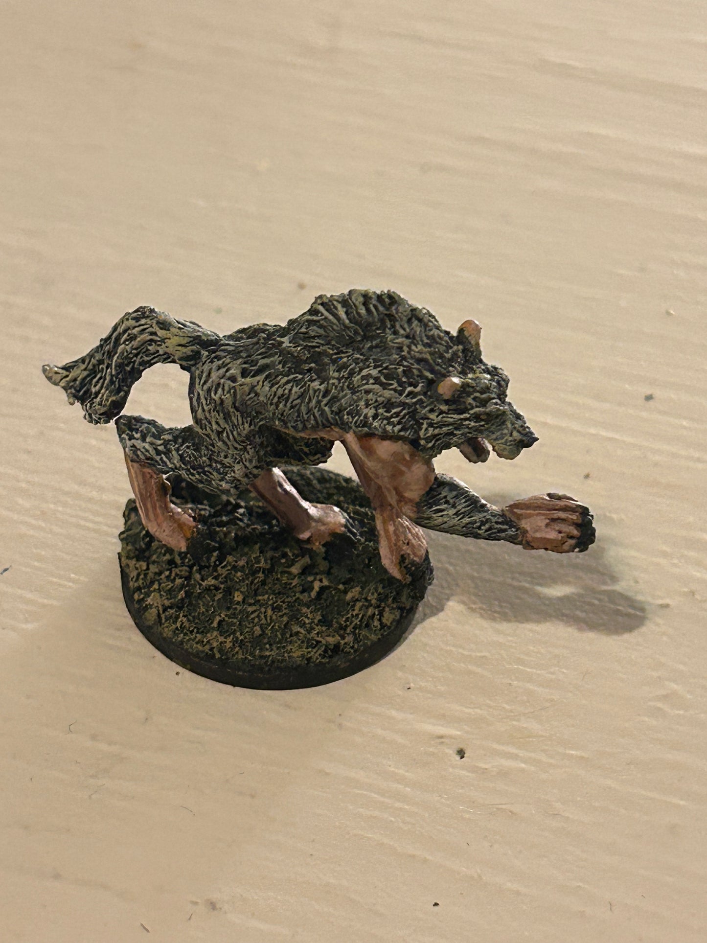 Harlequin miniatures werewolf