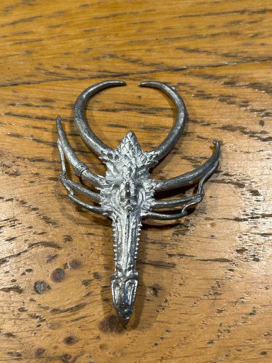 Wood elf forest dragon head