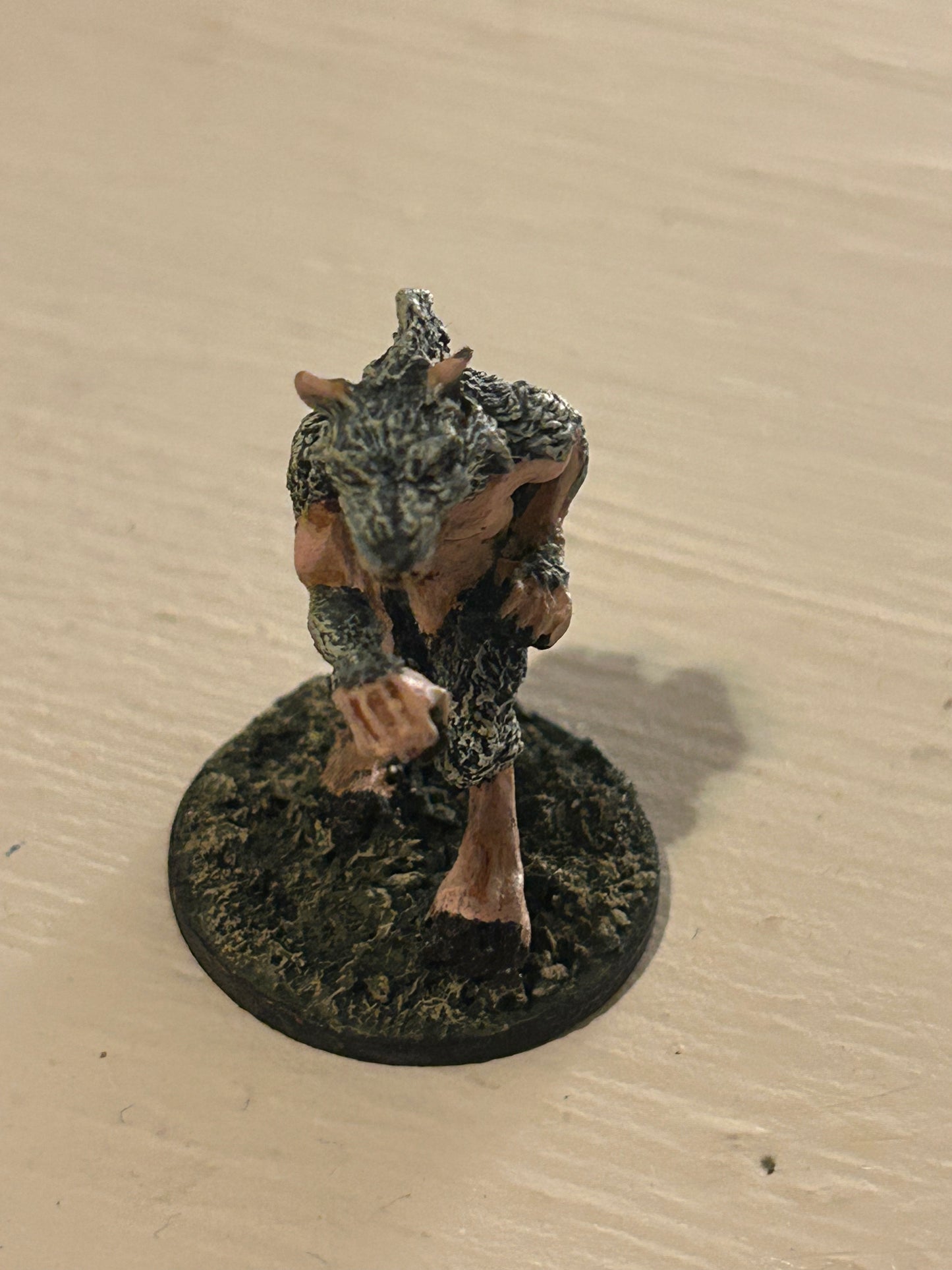 Harlequin miniatures werewolf