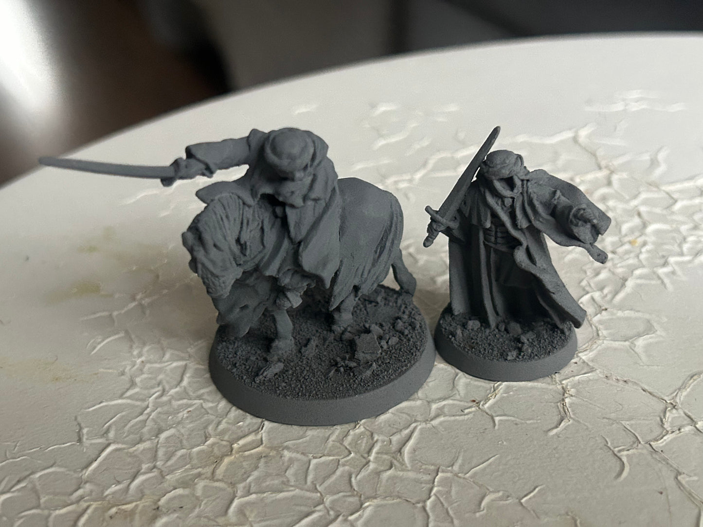 Games Workshop MESBG Middle Earth LOTR Ringwraith The Betrayer mounted and on foot