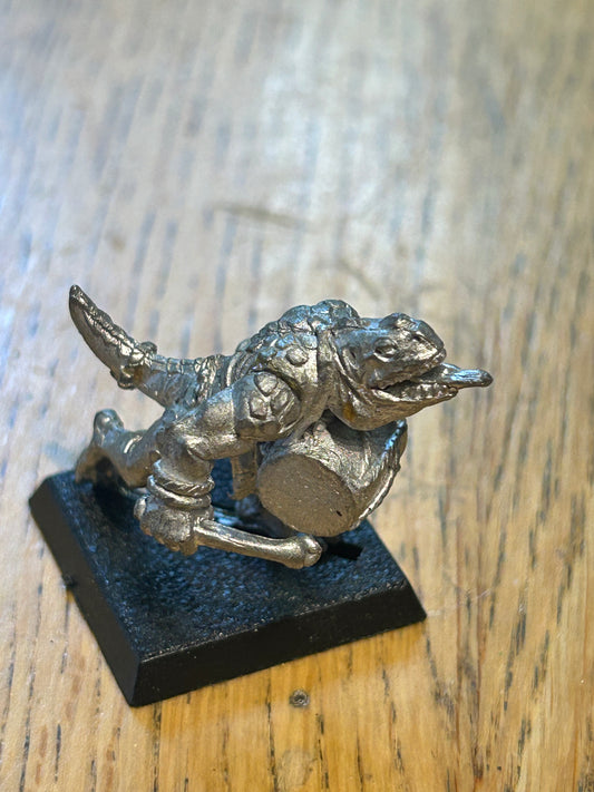 SAURUS musician COMMAND LIZARDMEN WARHAMMER fantasy OLD WORLD FANTASY OOP