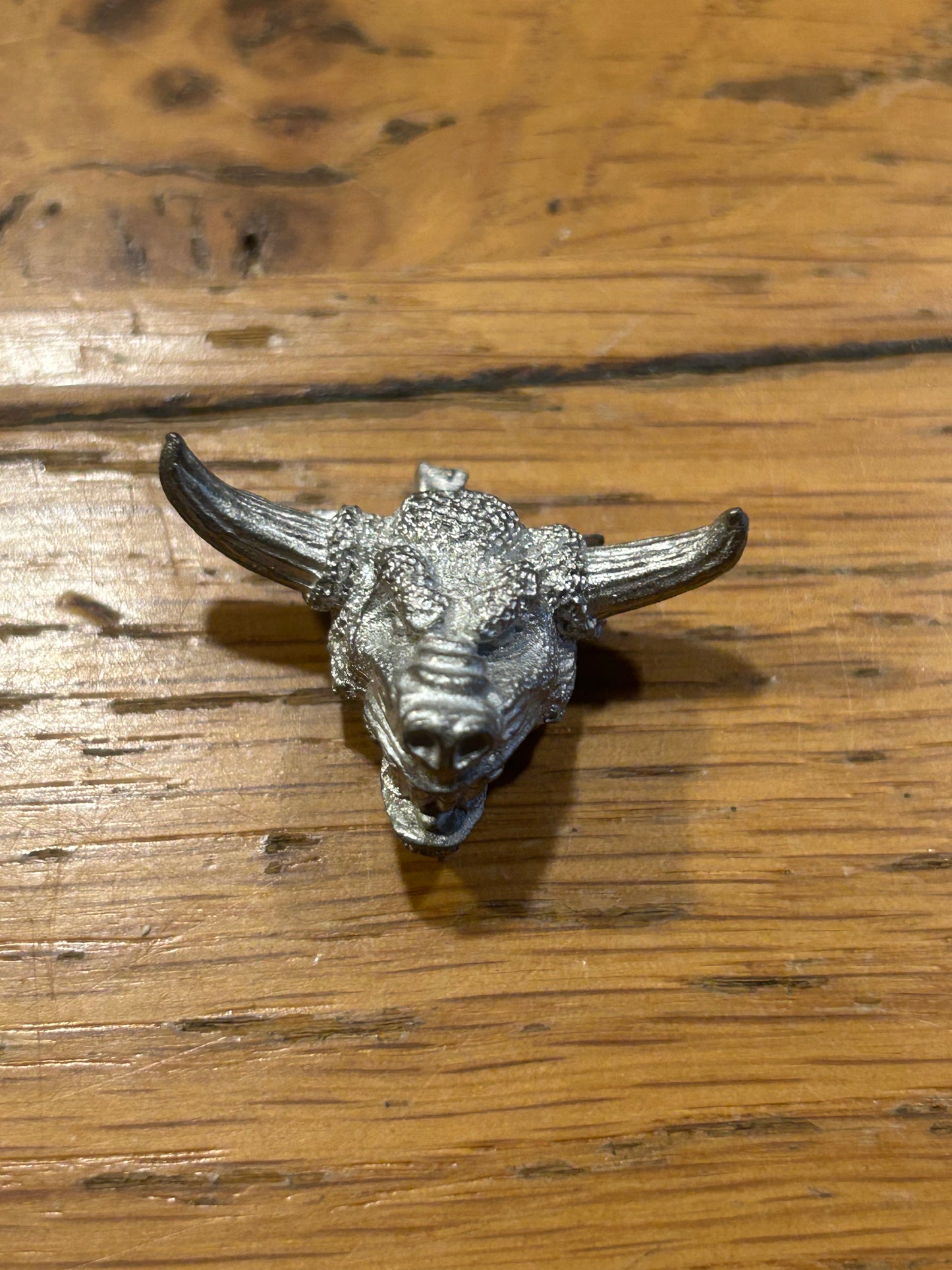 Warhammer Chaos Beastman Minotaur Head Metal Bit Citadel OOP 1998 (3 available)