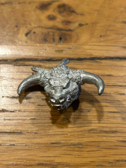 Warhammer Chaos Beastman Minotaur Head Metal Bit Citadel OOP 1998 (3 available)