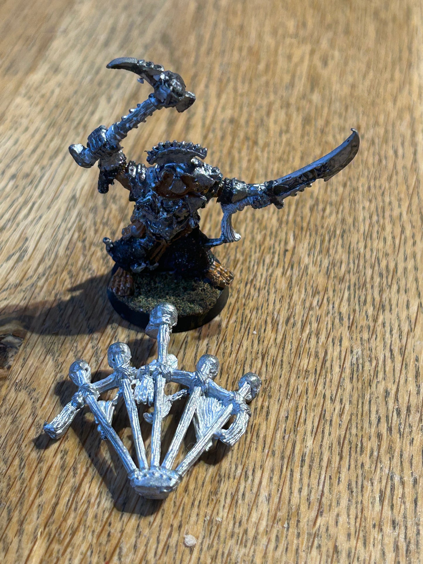 Warhammer OOP Skaven Chaos Ratman Queek Head-Taker Warlord Of Clan Mors 1993