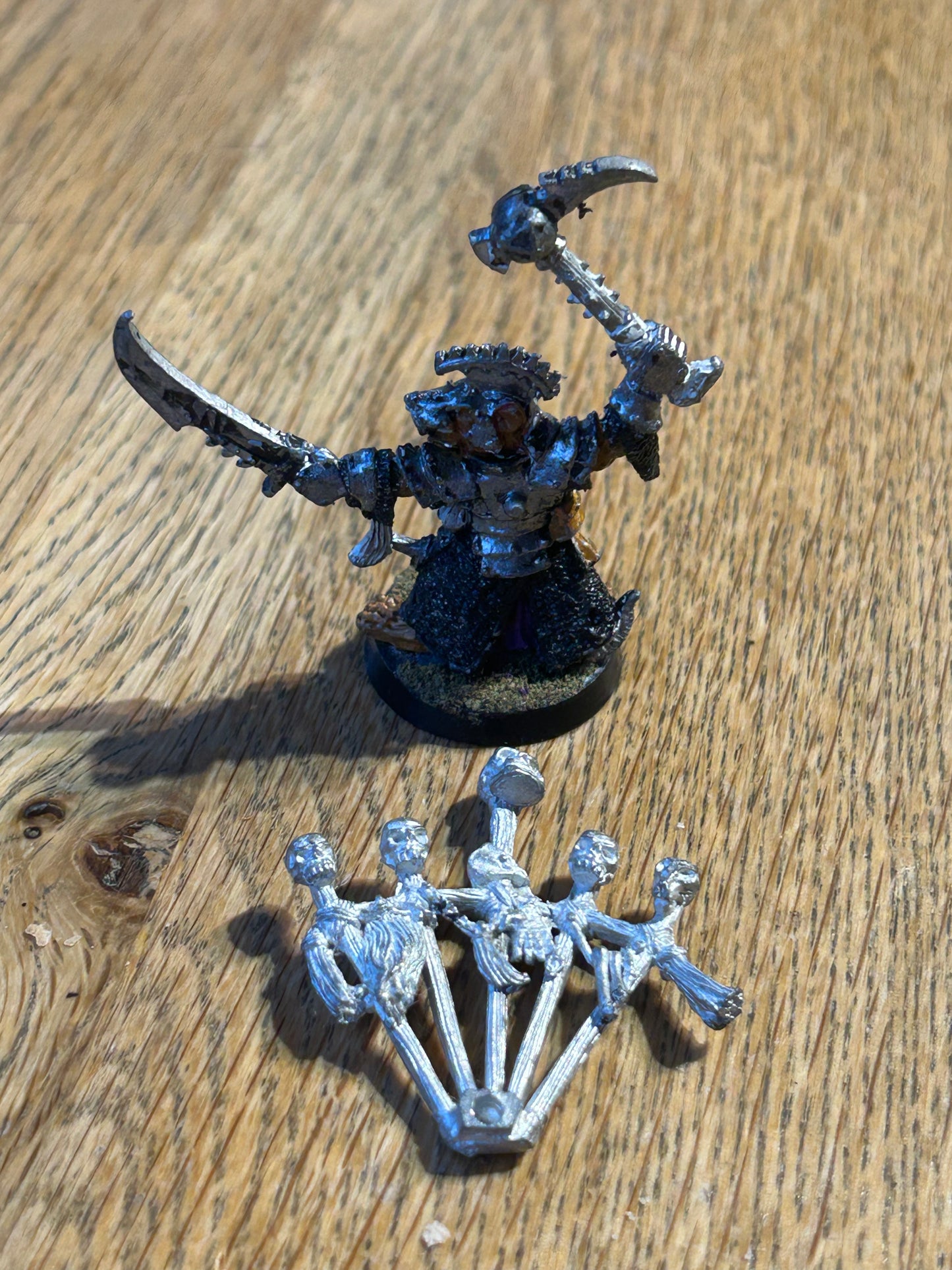 Warhammer OOP Skaven Chaos Ratman Queek Head-Taker Warlord Of Clan Mors 1993