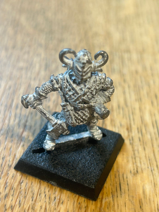Citadel Warhammer fantasy  80s AD&D TSR ADD15 Evil Fighter low level warriors of chaos