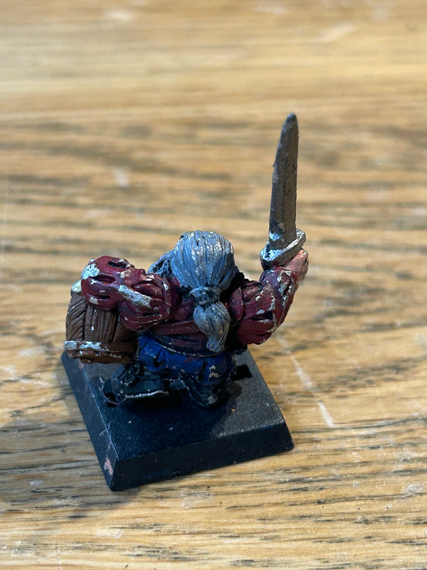 Warhammer fantasy marauder miniatures dwarf musician drummer MM11