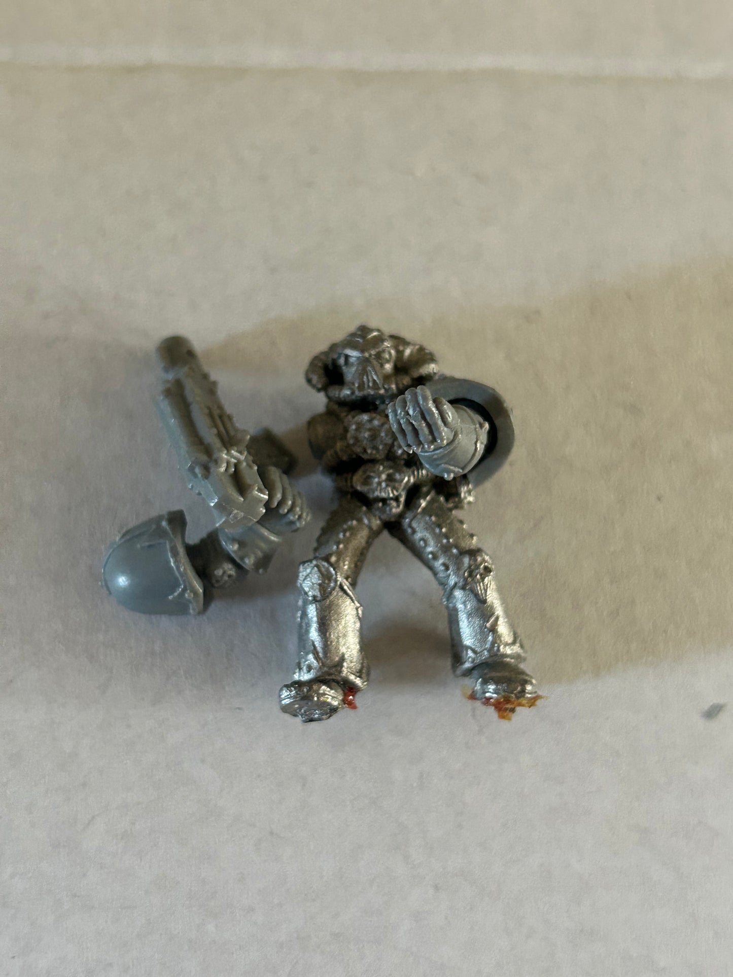 Warhammer 40k chaos space marines second edition space marine (no backpack or tab)