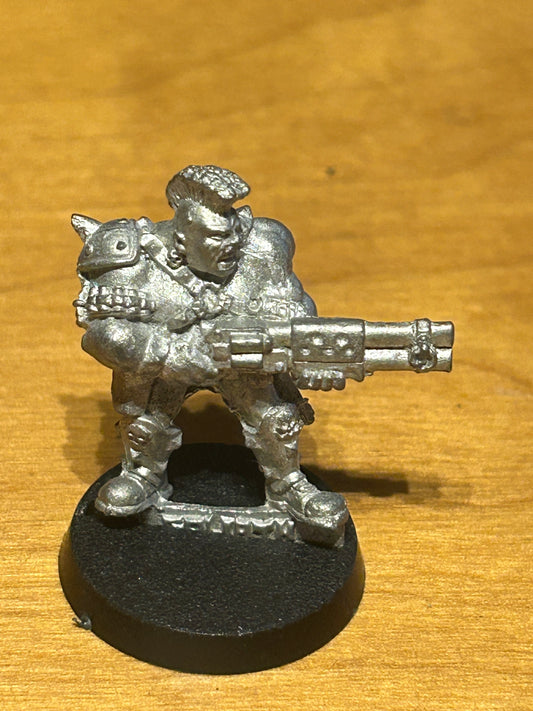 Necromunda Goliath Ganger w/ Shotgun 90s Metal Citadel Gang