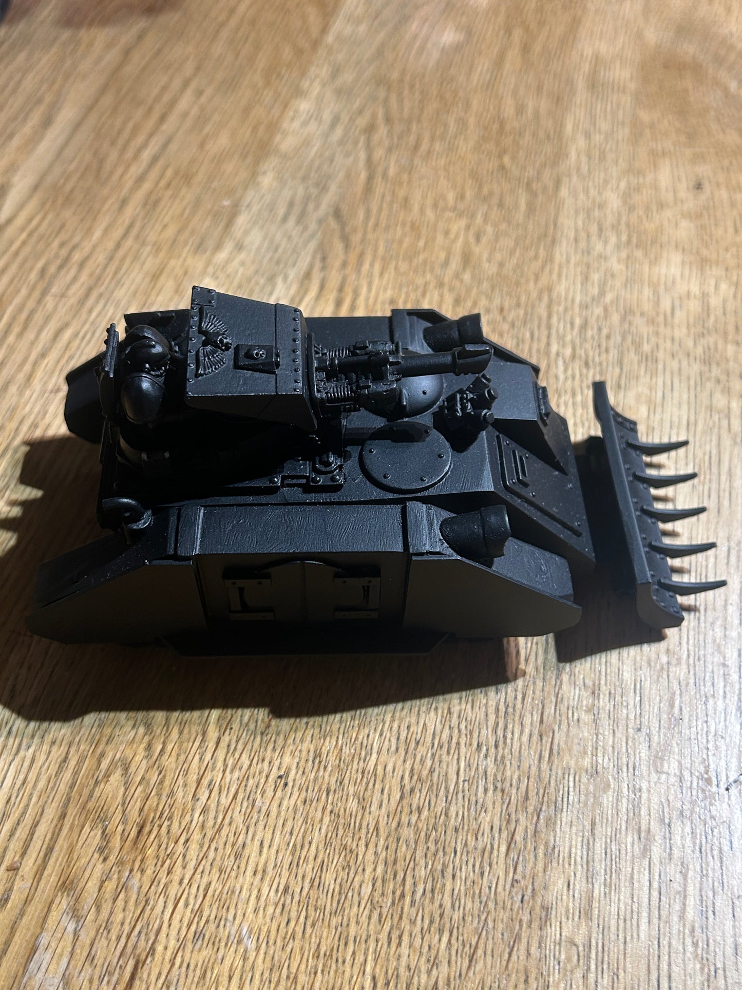 Games Workshop Warhammer 40k Space Marine Razorback Tank 1990s Part Metal (rhino body may have some bits added on, not sure)