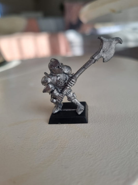 Warhammer Citadel F2 Fighter Lord Of Battle -  Josef Brightaxe 1060 empire bretonnian