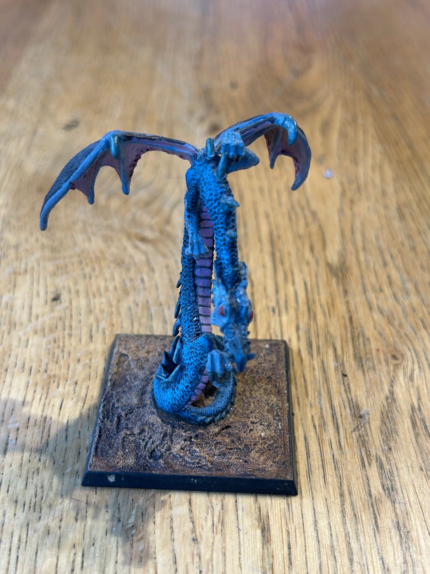 Citadel Miniature Blue Dragon DG3 by Tom Meier well painted