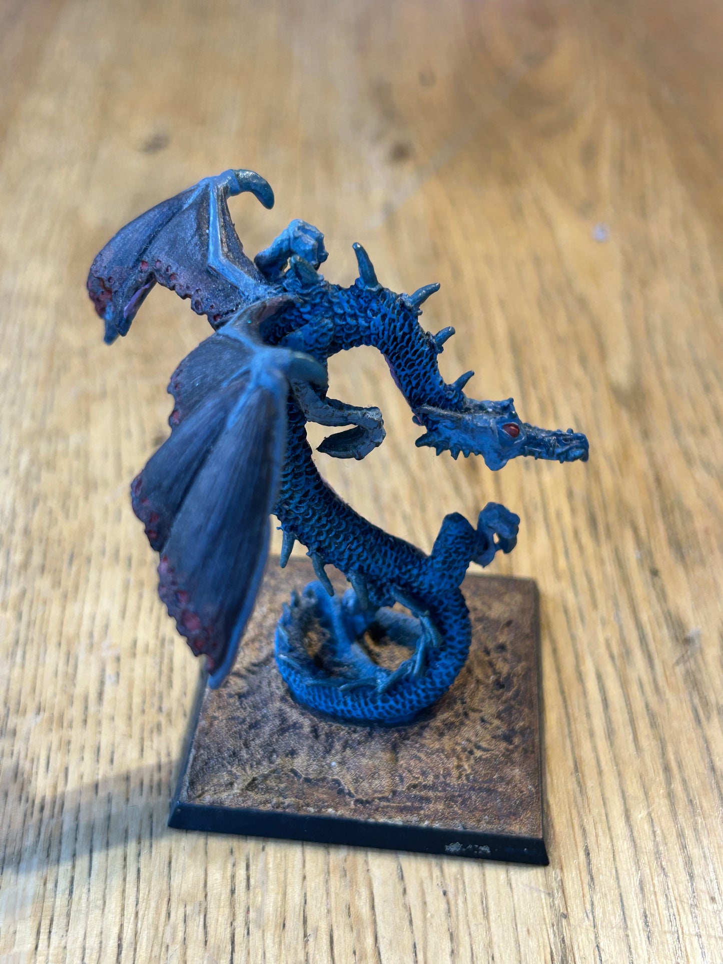 Citadel Miniature Blue Dragon DG3 by Tom Meier well painted