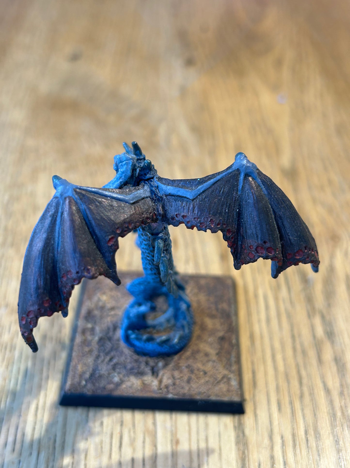 Citadel Miniature Blue Dragon DG3 by Tom Meier well painted