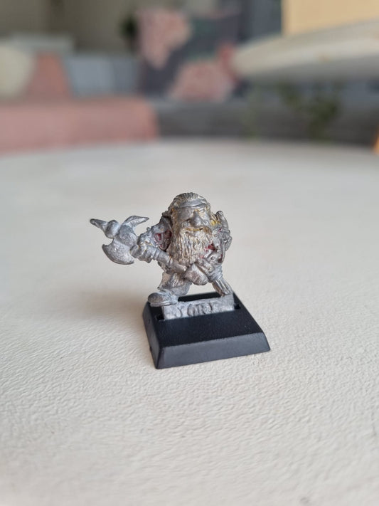 Warhammer fantasy bugman’s rangers regiment of renown RRD1 Champion
'Owd' Tom Thyksson dwarfs