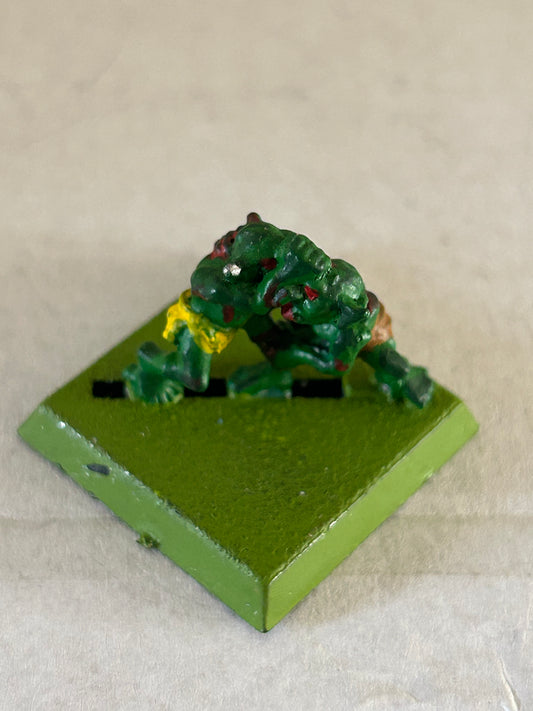Warhammer fantasy orcs and goblins Citadel C14 Snotling Doubles "The Wrestlers" Warhammer Fantasy 1987 GW #36
