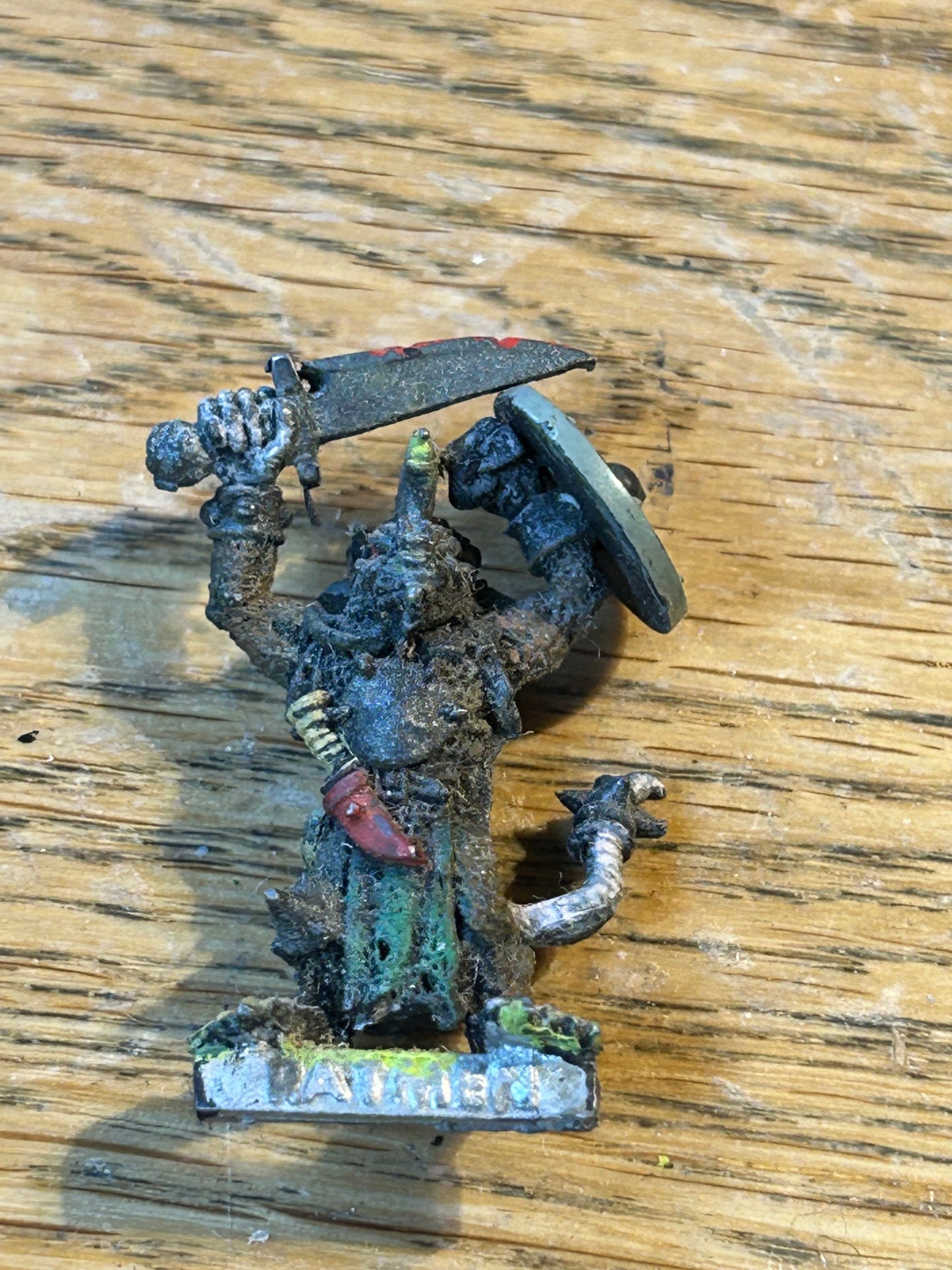 Warhammer fantasy skaven Flench packlord clanrats leader Oldhammer