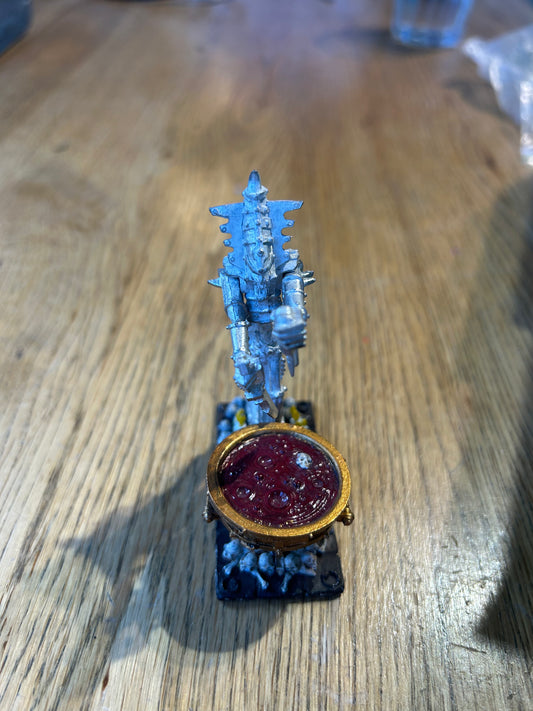 Warhammer Fantasy Old World Dark Elf Elves Cauldron Of Blood Avatar Of Khaine (just the cauldron and statue, no miniatures)