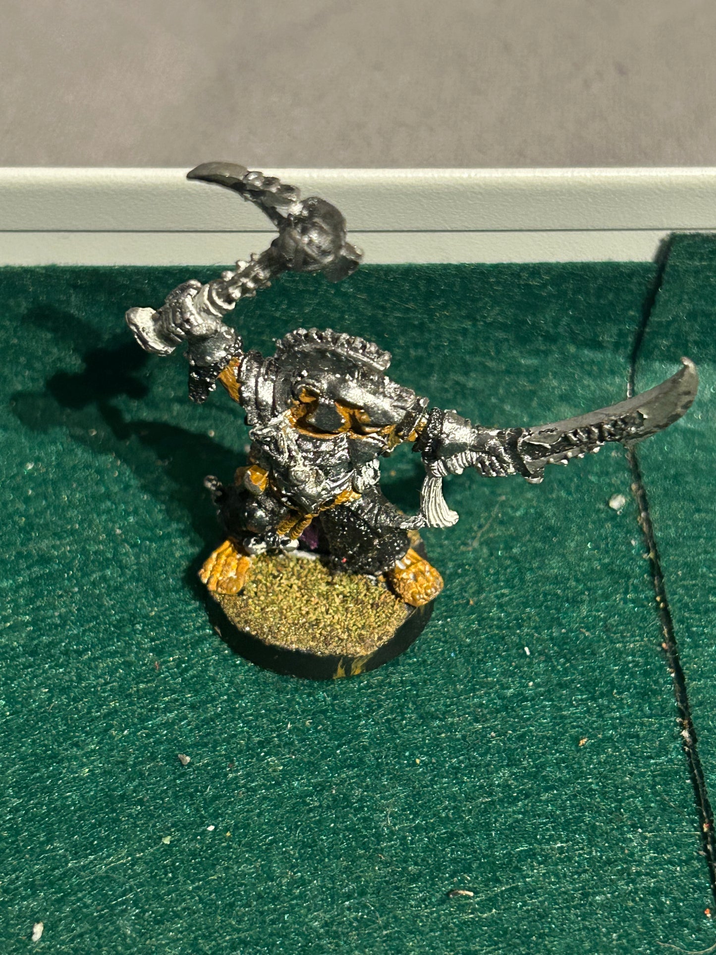 Warhammer OOP Skaven Chaos Ratman Queek Head-Taker Warlord Of Clan Mors 1993