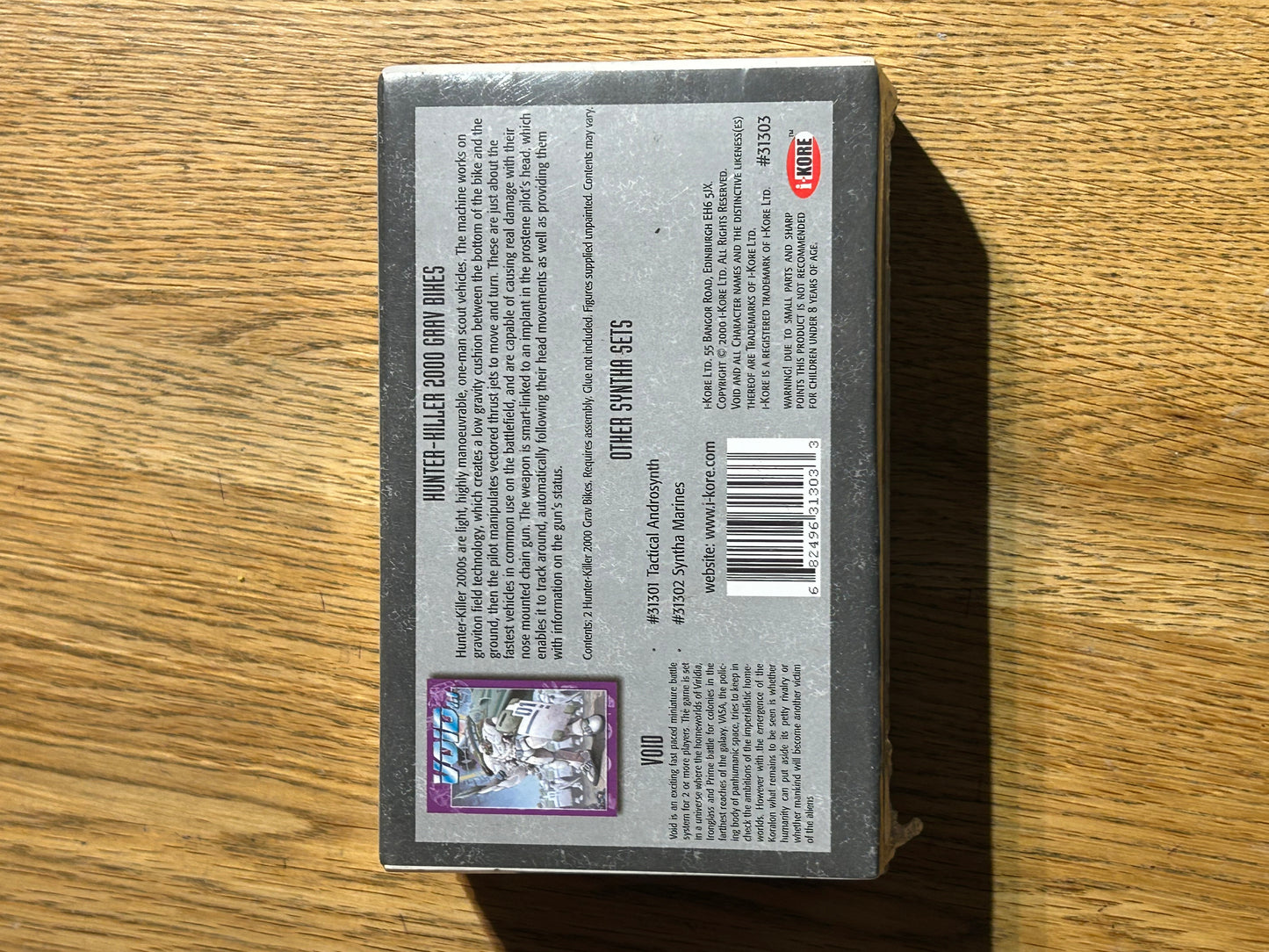 HUNTER KILLER 2000 GRAV BIKES SYNTHA Void in sealed box
